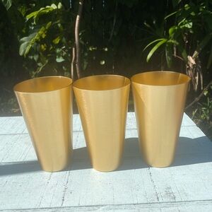 Elegant Gold 16 oz Tumblers
